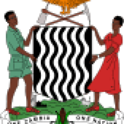 Coat of Arms of the Republic of Zambia, used by the Ministry of Youth, Sport and Arts